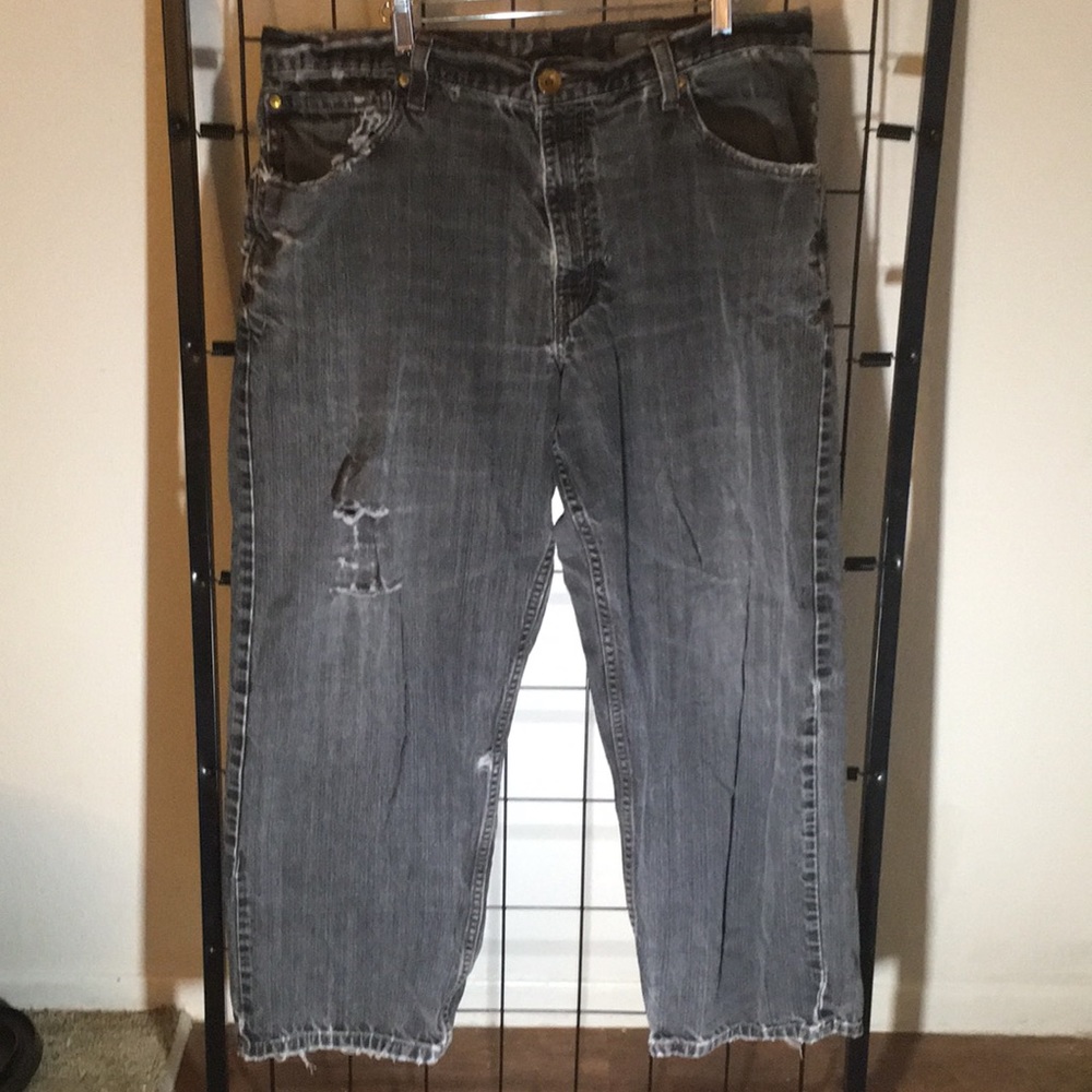 Silvertab baggy distressed jeans